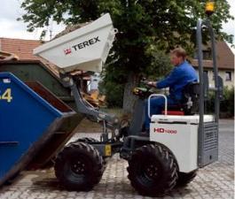 Колісні самоскиди Terex TA 1.0 EH