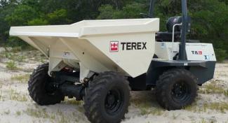 Колісні самоскиди Terex TA 3