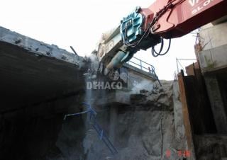 Навісне обладнання Дробарки для бетону Dehaco MS 140R