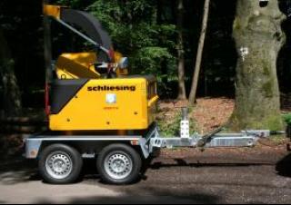 Утилізація відходів дробарки для деревних відходів Schliesing 355 TX