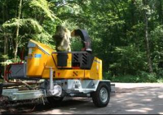 Утилізація відходів дробарки для деревних відходів Schliesing 485 TX