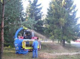 Утилізація відходів дробарки для деревних відходів Husmann H 10 M 2