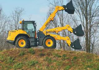 Дворовий навантажувач Dieci Agri Pivot T50
