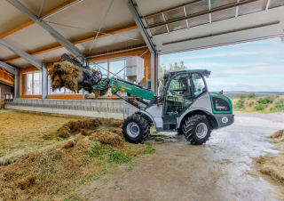 Дворовий навантажувач Kramer KL33.8T