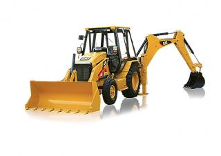 Екскаватор-навантажувач Caterpillar 424B