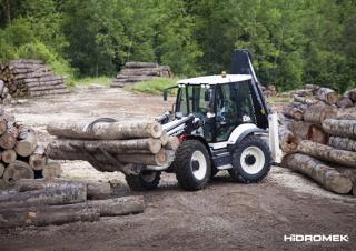 Екскаватор-навантажувач Hidromek HMK 102 S Supra