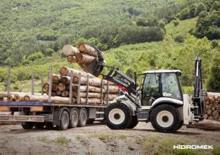 Екскаватор-навантажувач Hidromek HMK 102 S Supra