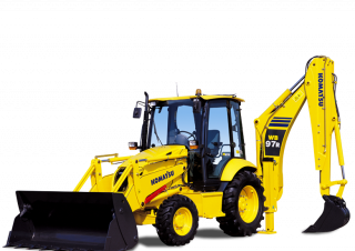 Екскаватор-навантажувач Komatsu WB97R-5 