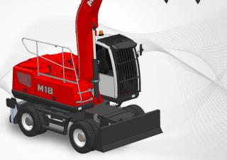 Екскаватори для перевалки Minelli M18
