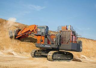 Електричний гусеничний екскаватор Hitachi EX3600-7E