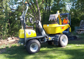 Eлектричні колісні самоскиди Wacker Neuson DW15e