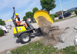 Eлектричні колісні самоскиди Wacker Neuson DW15e