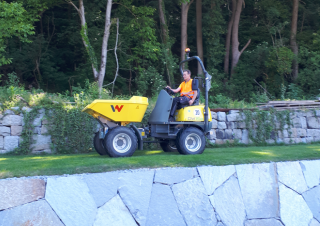 Eлектричні колісні самоскиди Wacker Neuson DW15e