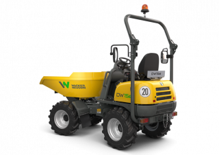 Eлектричні колісні самоскиди Wacker Neuson DW15e