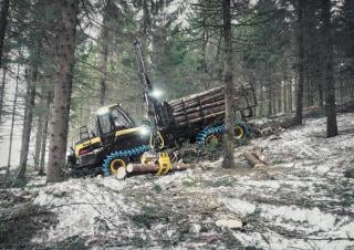 лісозаготівельне обладнання Форвардери Ponsse Bison