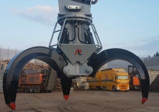 Гідр. двухстулкові грейфери Pladdet POPG-600