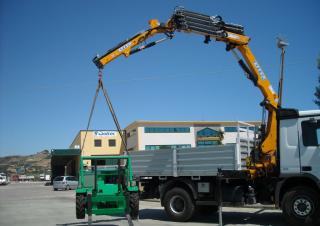Гідравлічні вантажні крани Effer 165 5S
