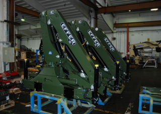 Гідравлічні вантажні крани Effer 165 5S