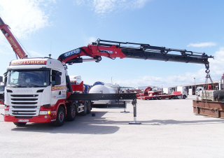 Гідравлічні вантажні крани Effer 1750 6S