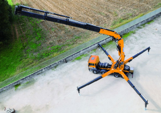 Гідравлічні вантажні крани Effer 2655 6S