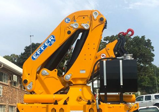 Гідравлічні вантажні крани Effer 350 5S