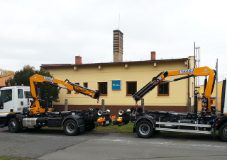 Гідравлічні вантажні крани Effer 80 3S
