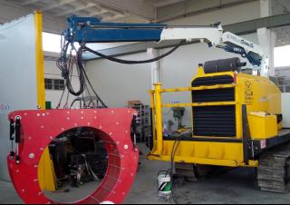 Гідравлічні вантажні крани Cormach 8700 E4