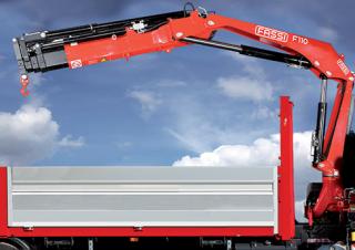 Гідравлічні вантажні крани Fassi F 110 B 0.23 e-active