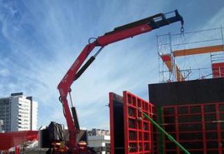 Гідравлічні вантажні крани Fassi F 165 AC 0.22 e-active