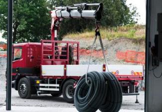 Гідравлічні вантажні крани Fassi F 245 A 0.25 e-active