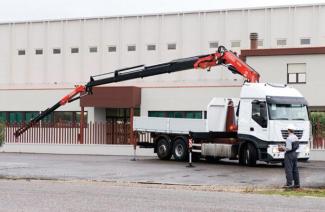 Гідравлічні вантажні крани Fassi F 455 A 2.28 e-dynamic