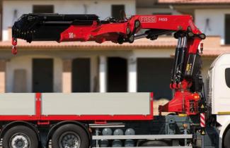 Гідравлічні вантажні крани Fassi F 455 RA 2.24 e-dynamic