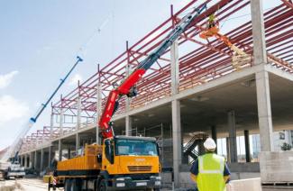 Гідравлічні вантажні крани Fassi F 455 RA 2.24 e-dynamic