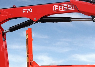 Гідравлічні вантажні крани Fassi F 70 B 1.21 e-dynamic