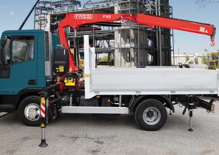 Гідравлічні вантажні крани Fassi F 85 B 2.25 e-dynamic
