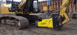 Навісне обладнання Гідравлічні відбійні молотки Hydra Ram FX-340