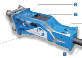 навісне обладнання Гідравлічні відбійні молотки Okada okada 4200