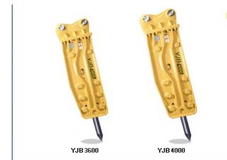 навісне обладнання Гідравлічні відбійні молотки YUJIN TECH YJB 4000