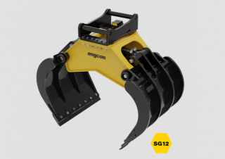 Навісне обладнання грейфери для знесення та сортування engcon SG12
