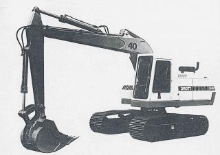 Гусеничні екскаватори Case 40E
