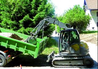 Гусеничні екскаватори Mecalac 8MCR