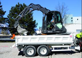 Гусеничні екскаватори Mecalac 8MCR