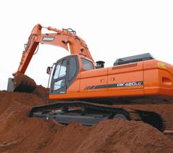 Гусеничні екскаватори Doosan DX 420 LC