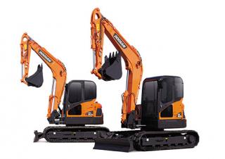 Гусеничні екскаватори Doosan DX 80 R