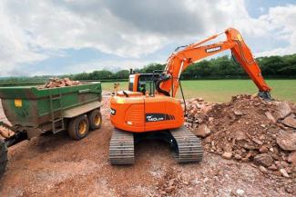 Гусеничні екскаватори Doosan DX140LCR-3