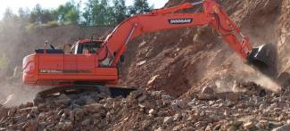 Гусеничні екскаватори Doosan DX235NLC