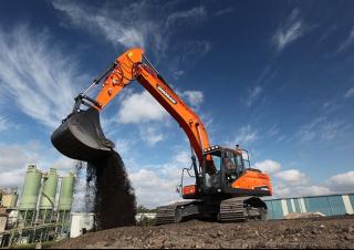 Гусеничні екскаватори Doosan DX255LC-5