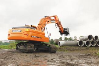 Гусеничні екскаватори Doosan DX255NLC-3