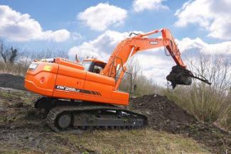 Гусеничні екскаватори Doosan DX255NLC-3