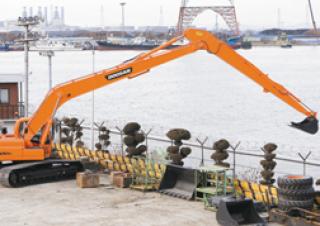 Електричний гусеничний екскаватор Doosan DX300LC SLR
